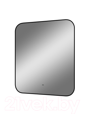Зеркало Континент Torry Led 60x70 (с фоновой подсветкой, бесконтактным сенсором, черной окантовкой)