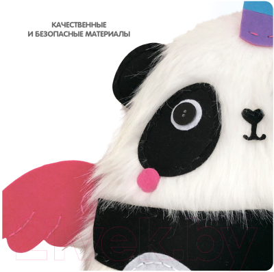 Изображение товара Набор для шитья Bondibon Шить просто! Игрушка-подушка Панда / ВВ5558