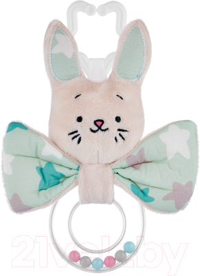 Подвеска на кроватку ROXY-KIDS Funny Bunny с колечком / RFB-002-S (звезды)