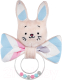 Погремушка ROXY-KIDS Funny Bunny с колечком / RFB-002-Z (зигзаг) - 