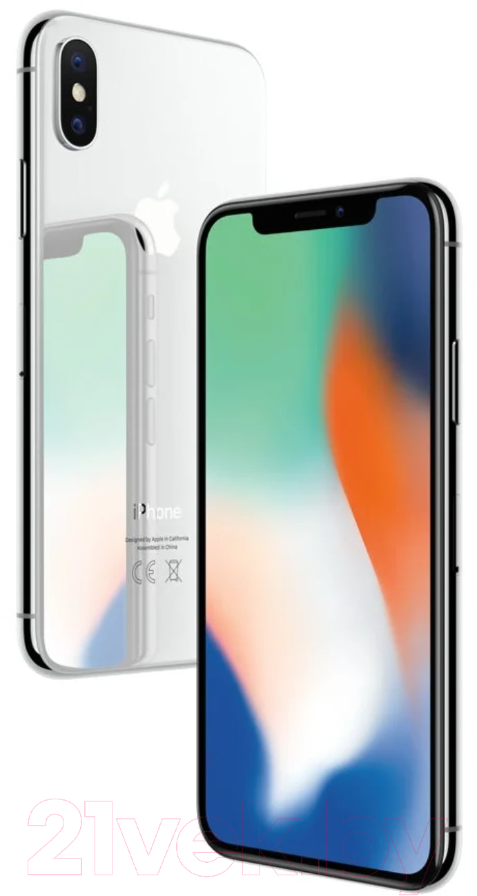 Смартфон Apple iPhone X 64GB A1901/2AMQAD2 восстановленный Breezy Грейд A