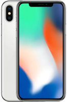 Смартфон Apple iPhone X 64GB A1901/2AMQAD2 восстановленный Breezy Грейд A (серебристый) - 