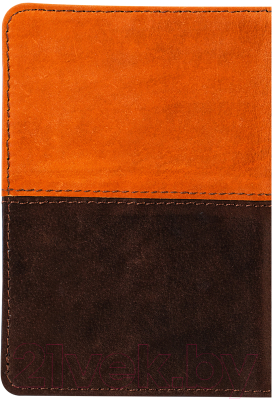 Обложка на паспорт OfficeSpace Duo / 311098 (осень/коричневый)