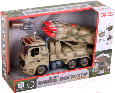 Ракетная установка игрушечная Funky Toys Военная машина / FT61168