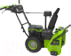 Миниатюра изображения товара Снегоуборщик аккумуляторный Greenworks GD82ST56 82V / 2602807 (без АКБ и ЗУ)