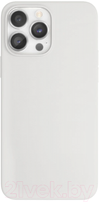 Чехол-накладка VLP Silicone Case with MagSafe для iPhone 14 Pro / 1051019 (белый)