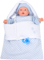 

Пупс с аксессуарами Antonio Juan, Мерсе в голубом в конверте / 1115B