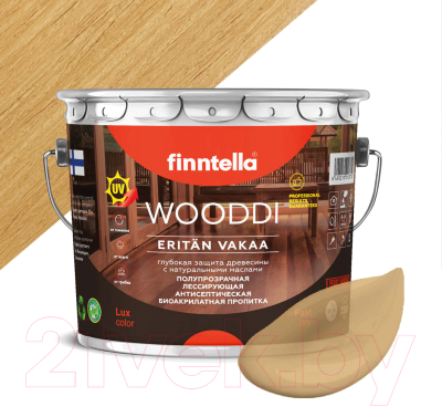 Пропитка для дерева Finntella Wooddi Tuomi / F-29-0-3-FW150 (2.7л)