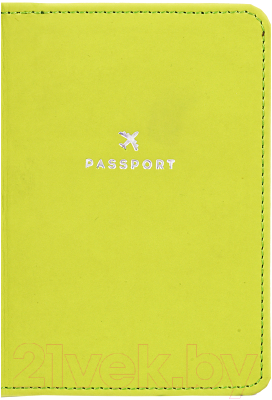 Обложка на паспорт OfficeSpace Journey / 311110 (салатовый)
