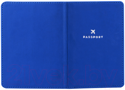Обложка на паспорт OfficeSpace Journey / 311109 (синий)