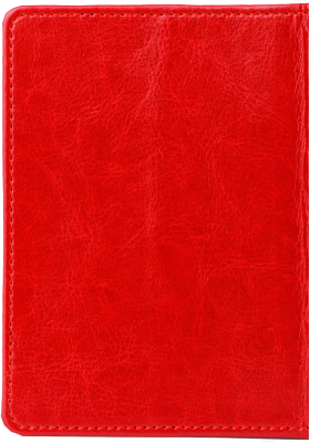 Обложка на паспорт OfficeSpace Life Line / 311102 (красный)