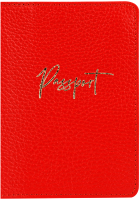 Обложка на паспорт OfficeSpace Naples / 311093 (красный) - 