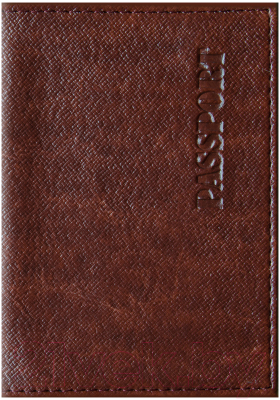 Обложка на паспорт OfficeSpace Бизнес / 254218 (коричневый)