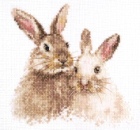 Набор для вышивания Алиса Милые кролики / 1-34 - 