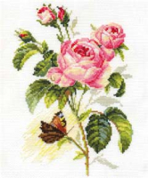 Набор для вышивания Алиса Роза и бабочка / 2-13 - 
