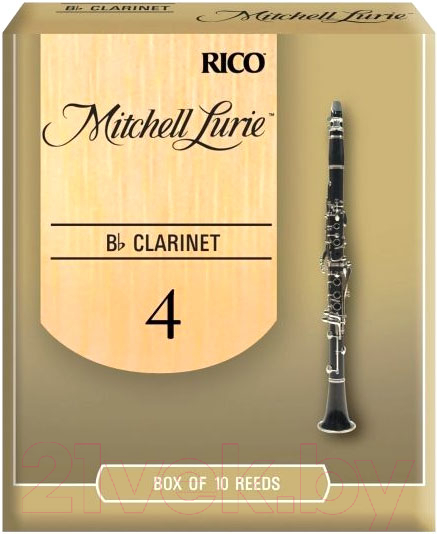 Набор тростей для кларнета RICO RML10BCL400 (10шт)