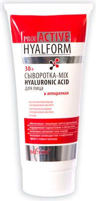 

Сыворотка для лица, Prof Active Hyalform Mix Hyaluronic Acid Аппаратная
