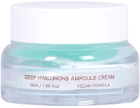 Крем для лица Eyenlip Deep Hyaluron8 Ampoule Cream Vegan Гиалуроновый (50мл) - 