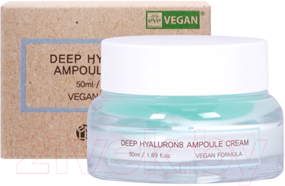 Крем для лица Eyenlip Deep Hyaluron8 Ampoule Cream Vegan Гиалуроновый (50мл)