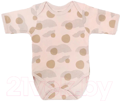 Боди для малышей Rant Hugs And Kisses / HK_PP62-74 (Pattern Pink, р.74)