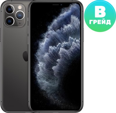 Смартфон Apple iPhone 11 Pro 64GB A2215 / 2BMWC22 восстановленный Грейд B