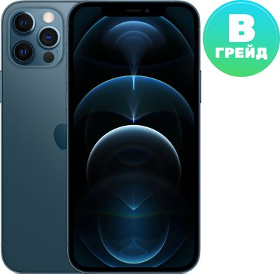 Смартфон восстановленный Apple iPhone 12 Pro 128GB Flip Грейд B (синий) - 