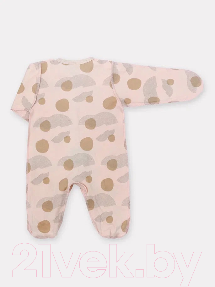 Комбинезон для малышей Rant Hugs And Kisses / HK_PP16-62 (Pattern Pink, р.62) — фото 5