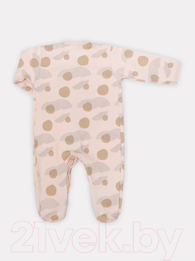 Комбинезон для малышей Rant Hugs And Kisses / HK_PP11-68 (Pattern Pink, р.68) — фото 5