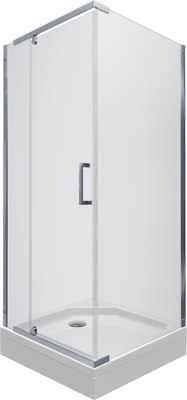 Душевой уголок Triton Терра 90x90 (хром, с поддоном) - 