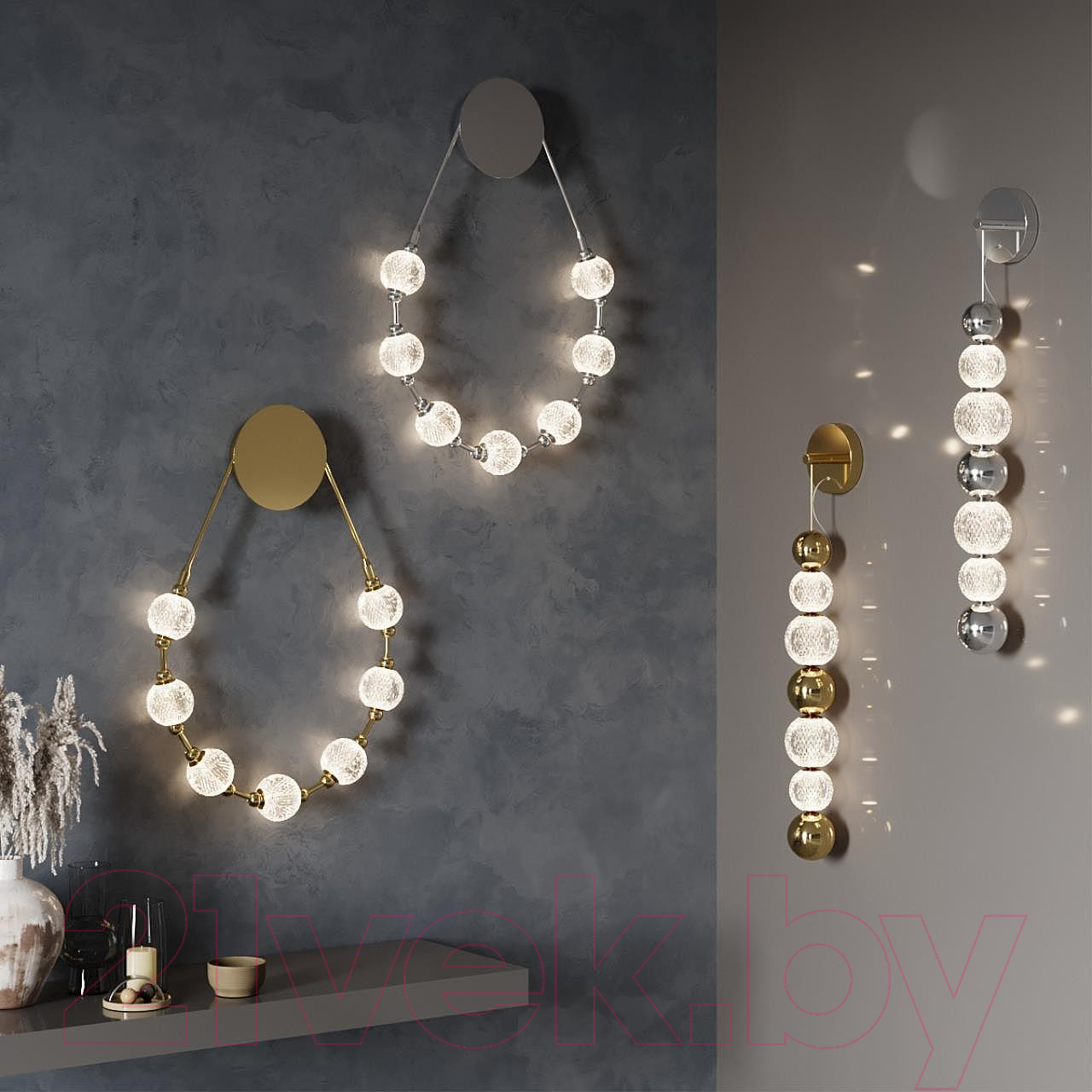 Бра Odeon Light Crystal 5008/13WL — фото 5