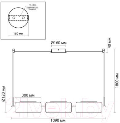 Люстра Odeon Light Kavia 5003/30L