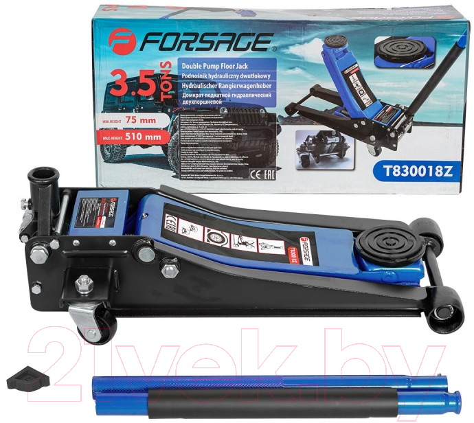 Подкатной домкрат Forsage F-T830018Z