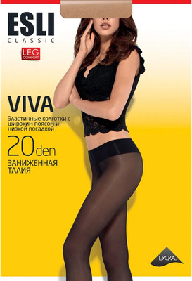 Колготки Esli Viva 20 (р.4, visone) -