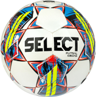 Мяч для футзала Select Futsal Mimas v22 FIBA Basic (белый/желтый) - 