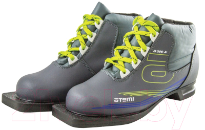 Ботинки для беговых лыж Atemi А200 Jr Grey NN75 (р-р 31)