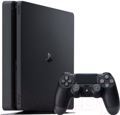 Игровая приставка PlayStation 4 Slim 500GB + 3 игры / PS719775614 (с подпиской на 3 месяца)