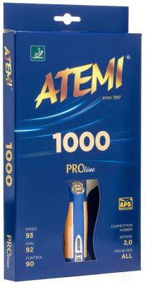 Ракетка для настольного тенниса Atemi PRO1000CV