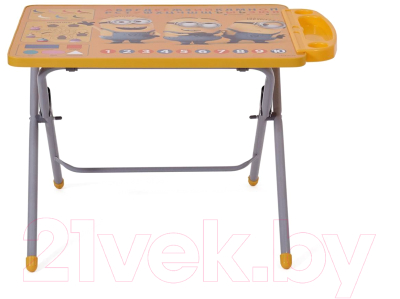 Комплект мебели с детским столом Polini Kids 103 Гадкий я (желтый)