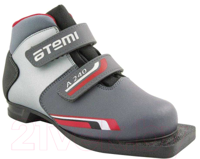 Ботинки для беговых лыж Atemi А240 Jr Red NN75 (р-р 31)