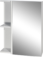 Шкаф с зеркалом для ванной Гамма 05т (белый) - 