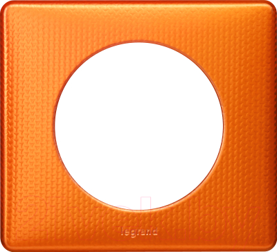Рамка для выключателя Legrand Celiane 68761 (оранж пунктум)