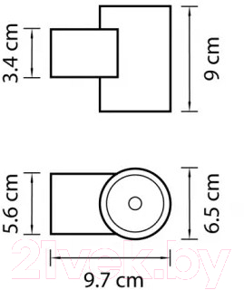 Бра уличное Lightstar Paro 351692