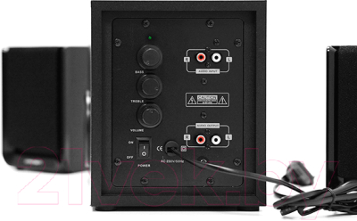 Мультимедиа акустика Crown CMS-410 (черный)