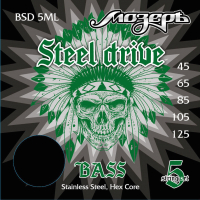 Струны для бас-гитары Мозеръ Steel Drive / BSD-5ML - 