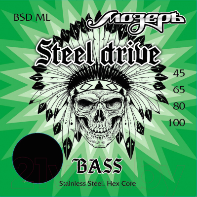 Струны для бас-гитары Мозеръ Steel Drive / BSD-ML
