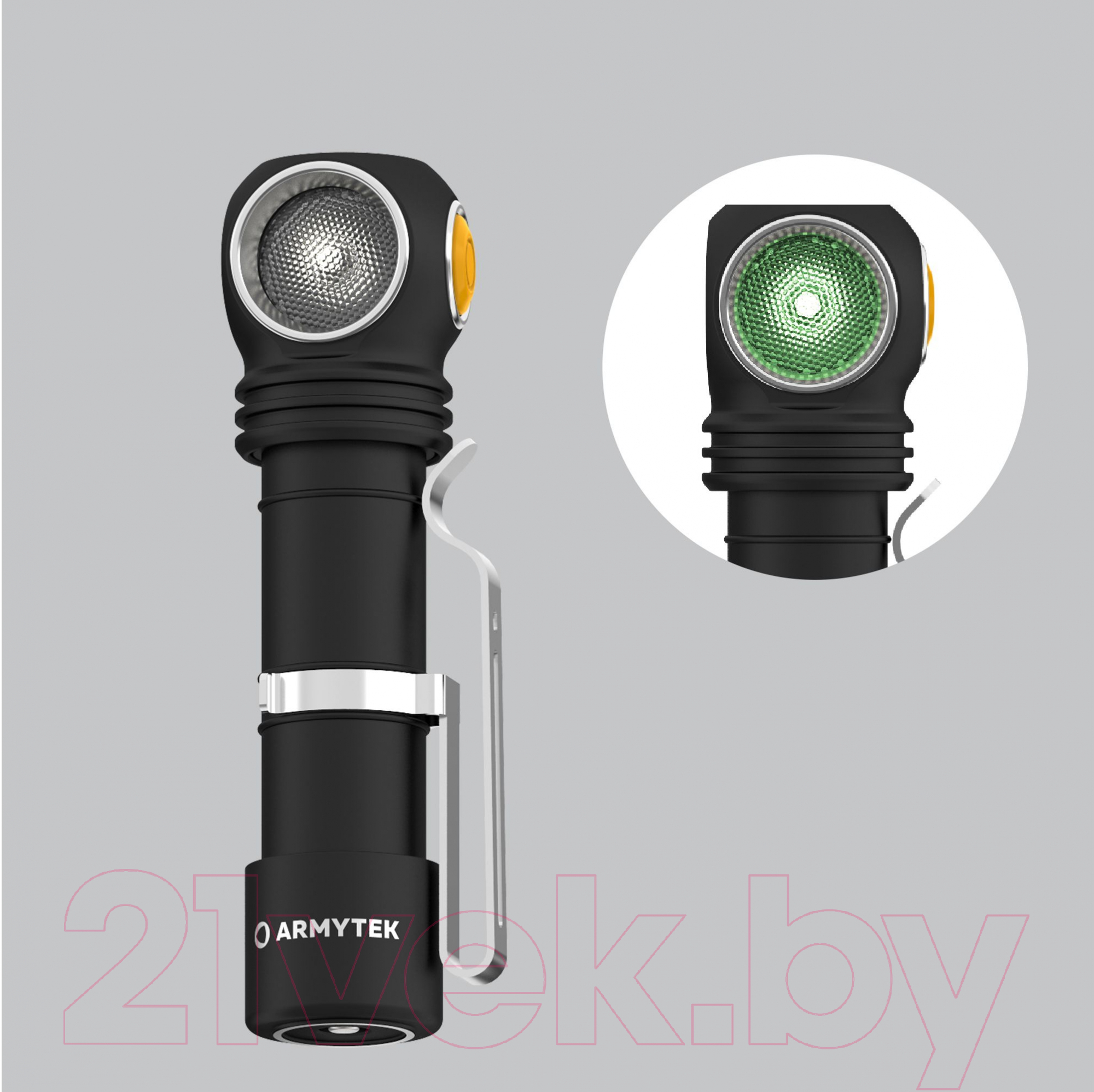 Фонарь Armytek Wizard C2 WG Magnet USB Warm / F09201W