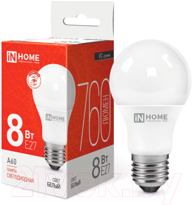 Лампа INhome LED-A60-VC / 4690612024028