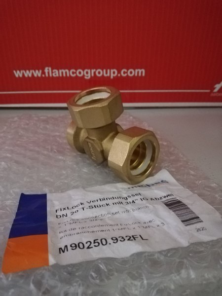 Тройник Meibes FixLock ДУ20мм / МЕ90250.932 FL