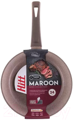 Сковорода Hitt Maroon HM1024