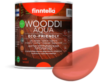 Пропитка для дерева Finntella Wooddi Aqua Koralli / F-28-0-1-FW113 (900мл) - 